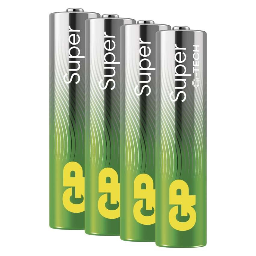 GP Bateria alkaliczna SUPER AAA (LR03) 4 szt.