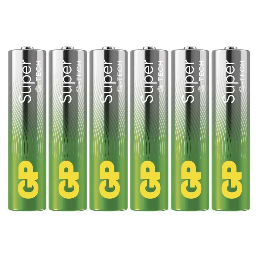 GP Bateria alkaliczna SUPER AAA (LR03) 6 szt.