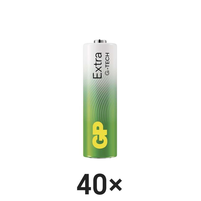 GP alkáli elem Extra AA 40db