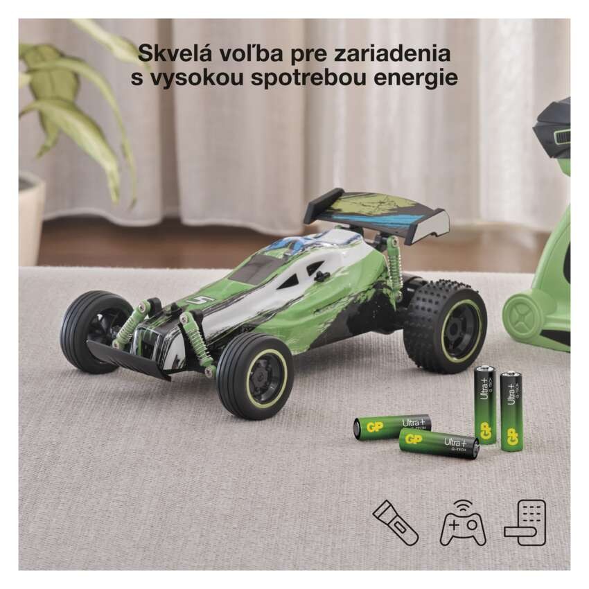 Alkalická batéria GP Ultra Plus LR6 (AA), 10 ks