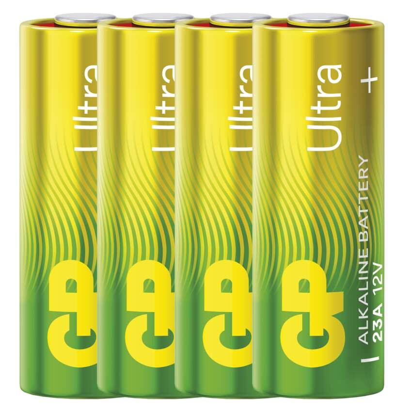 Alkalická speciální baterie ULTRA GP 23A 12 V, 4 ks