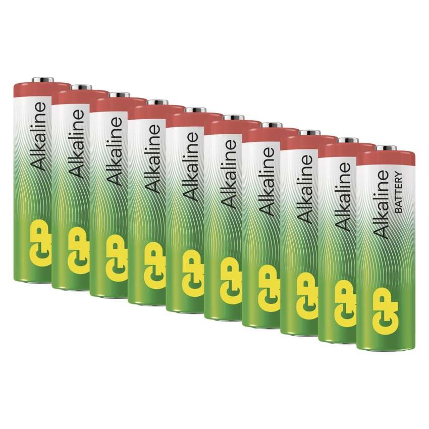 Alkalická batéria GP Alkaline LR6 (AA), 10 ks