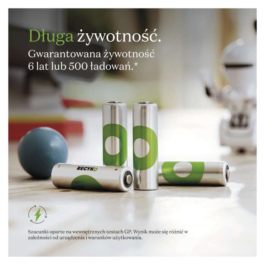 GP Akumulatorek ReCyko 650 AAA (HR03) 2 szt.