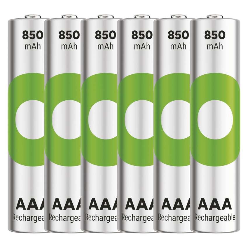 Nabíjecí baterie GP ReCyko 850 AAA (HR03), 6 ks