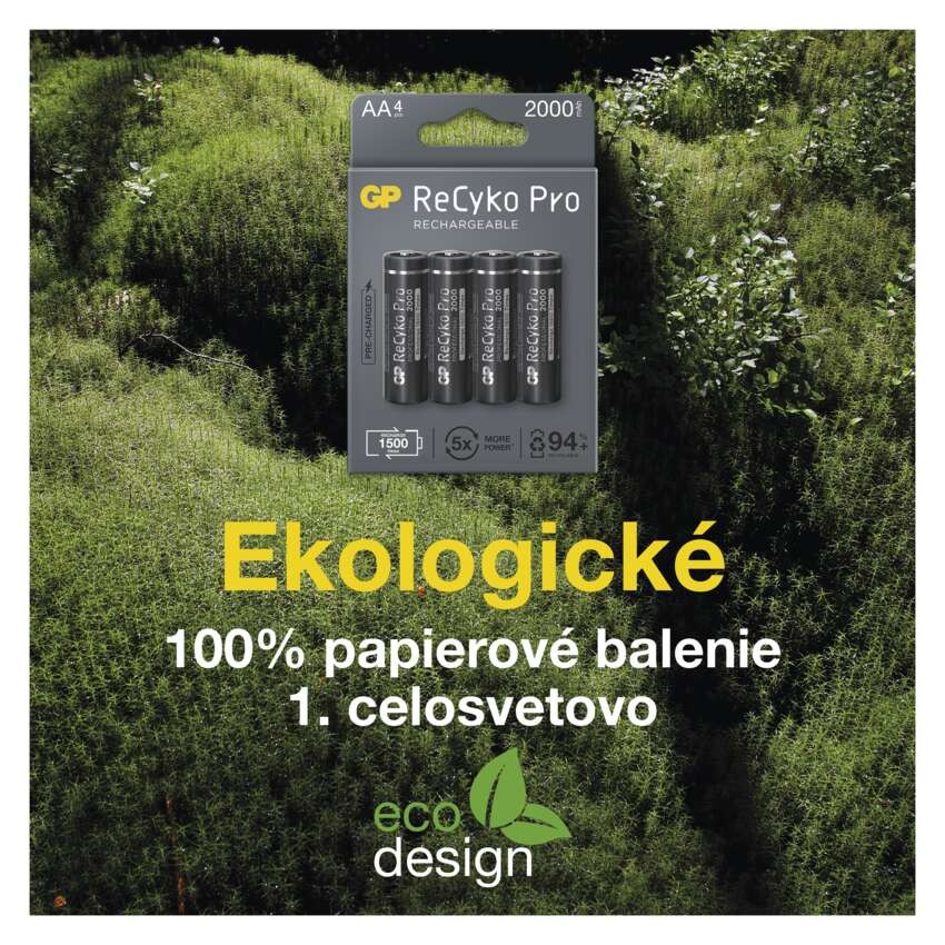 Nabíjacia batéria GP ReCyko Pro Professional (AA)