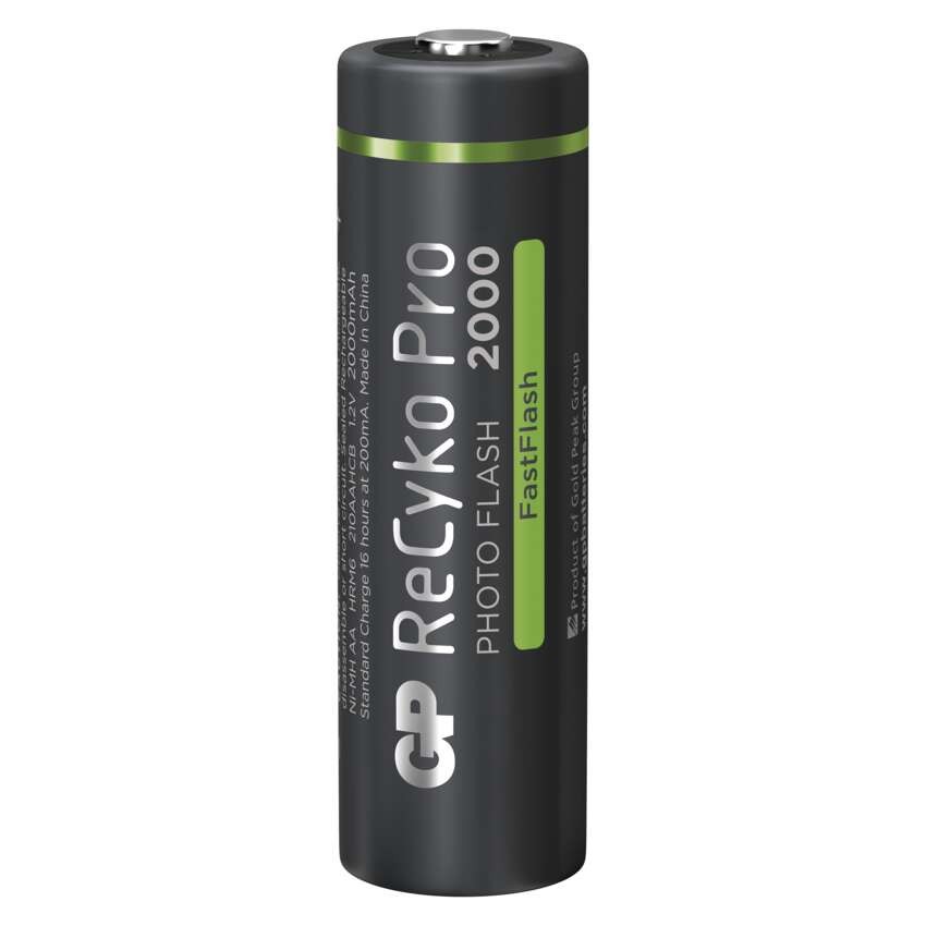 GP ReCyko Pro Photo Flash NiMH Akkumulátor HR6 (AA) 2000mAh 4db