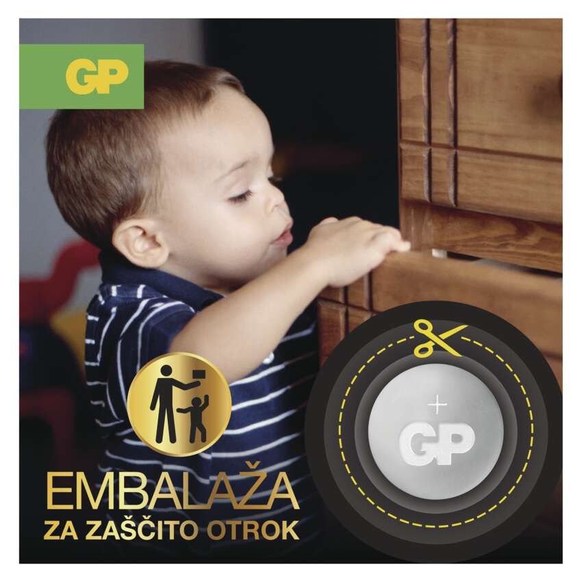 Litijeva gumbasta baterija GP Ultra Plus CR1616, 1 kos