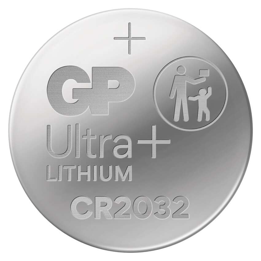 Lithiová knoflíková baterie GP Ultra plus CR2032, 200 ks display box
