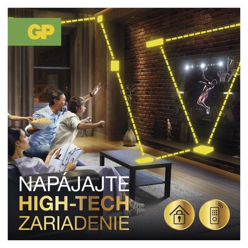 Lítiová gombíková batéria GP CR2354, 1 ks