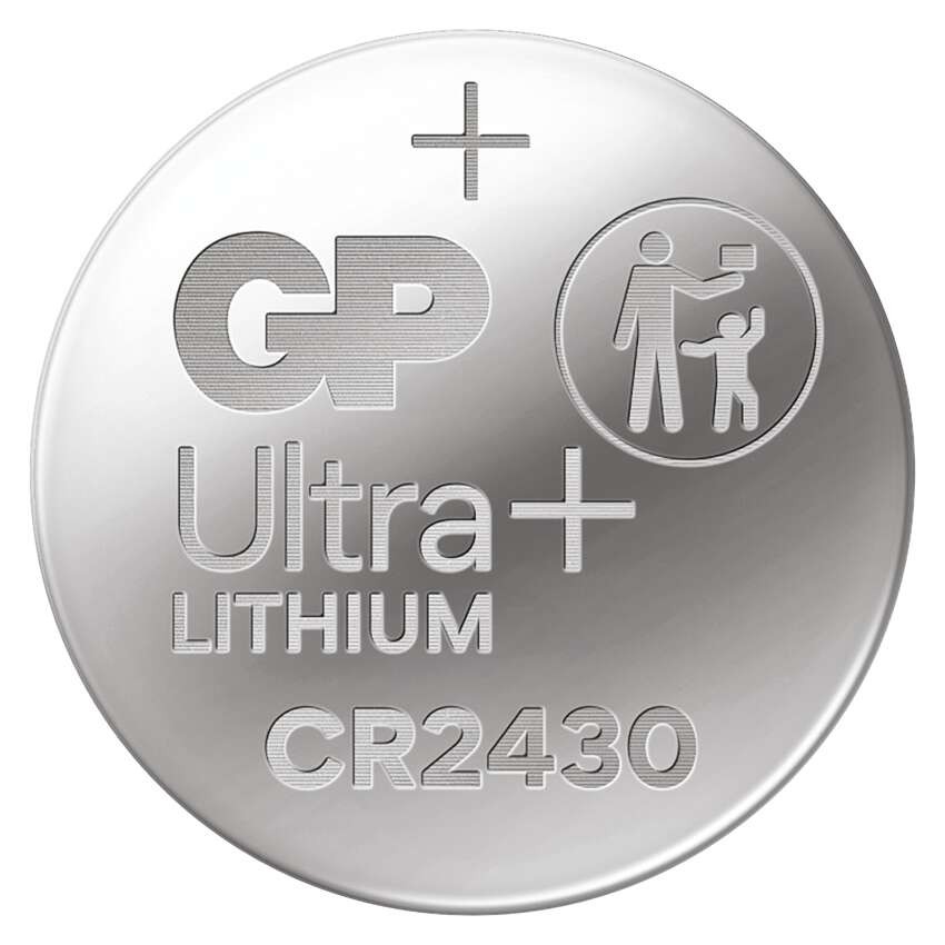 Lithiová knoflíková baterie GP Ultra plus CR2430, 1 ks