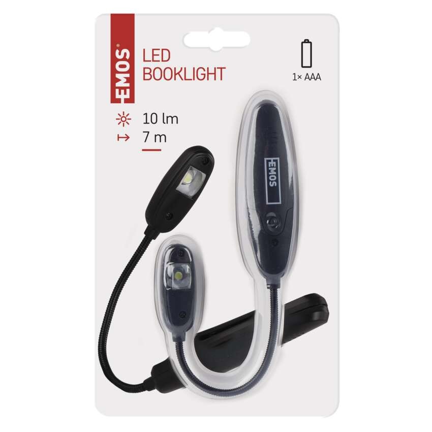 EMOS LED olvasólámpa csiptethető 10lm