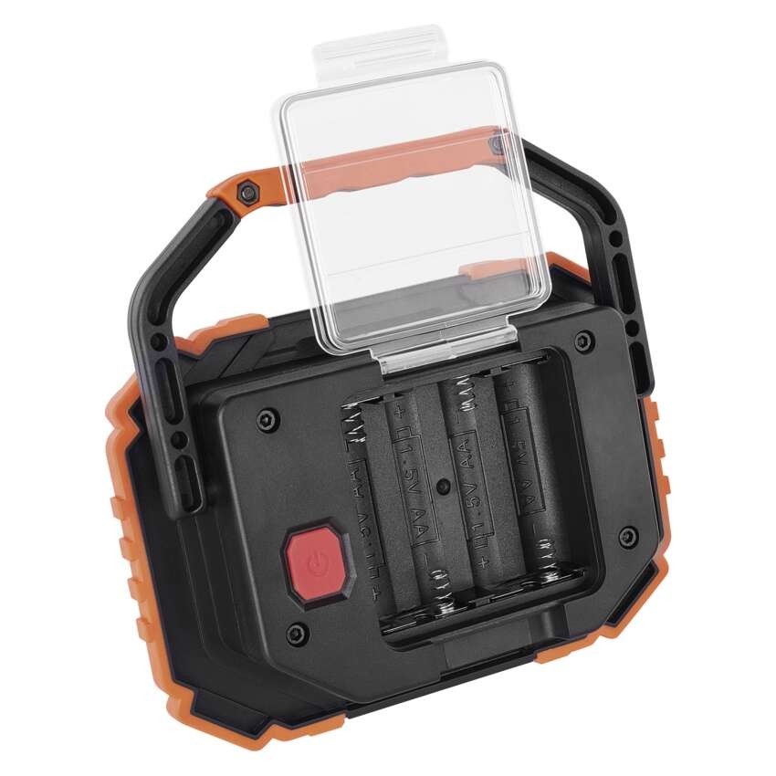 Ročna LED delovna svetilka COB LED, 700 lm, 4× AA