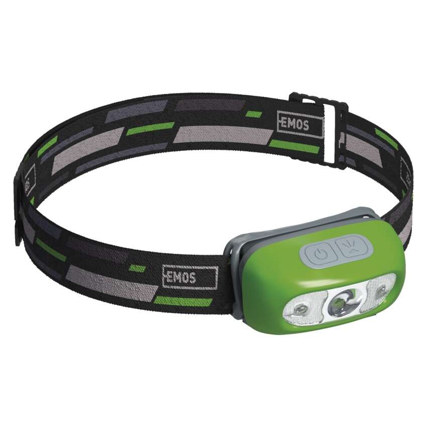 CREE LED įkraunamas galvos žibintas P3534, 230 lm, 80 m, Li-Pol 1200 mAh