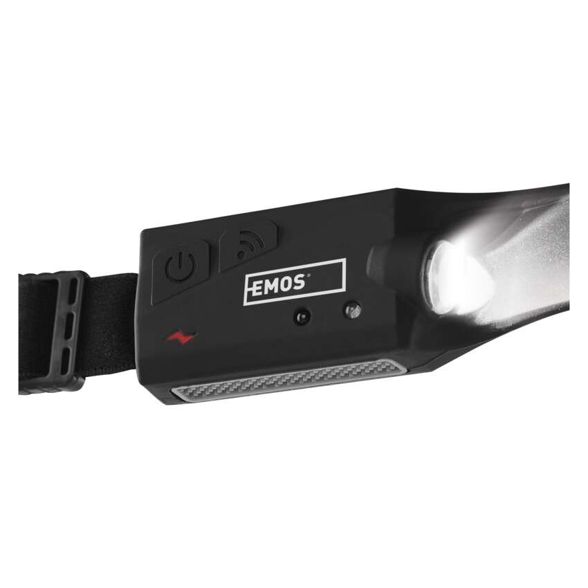 COB-LED-Stirnlampe mit Akku P3541, 380 lm, 30 m, Li-Pol 1200 mAh