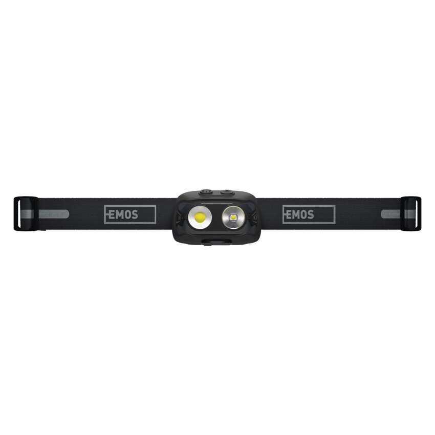 COB LED nabíjacia čelovka P3542, 500lm, 130m, Li-pol 1200mAh