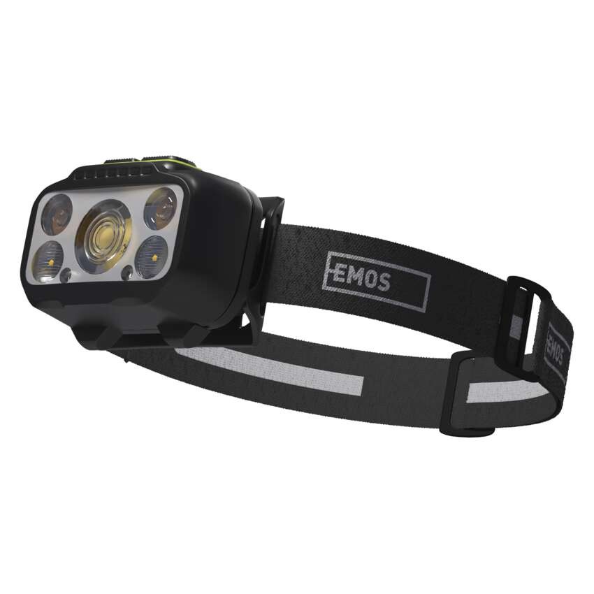 LED nabíjecí čelovka P3546, 550 lm, 110 m, Li-Pol 1000 mAh / 3× AAA