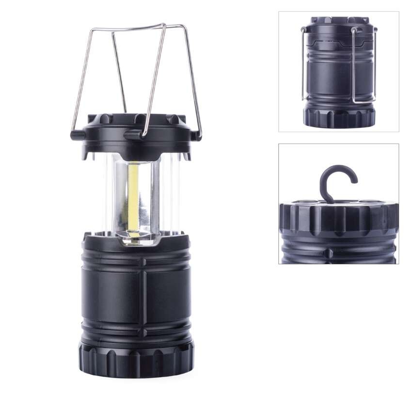 COB LED Campinglampe P4006, 300 lm, 3x AA