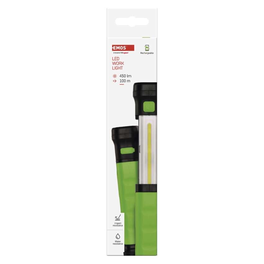 COB LED polnilna svetilka P4541, 450 lm, 2000 mAh