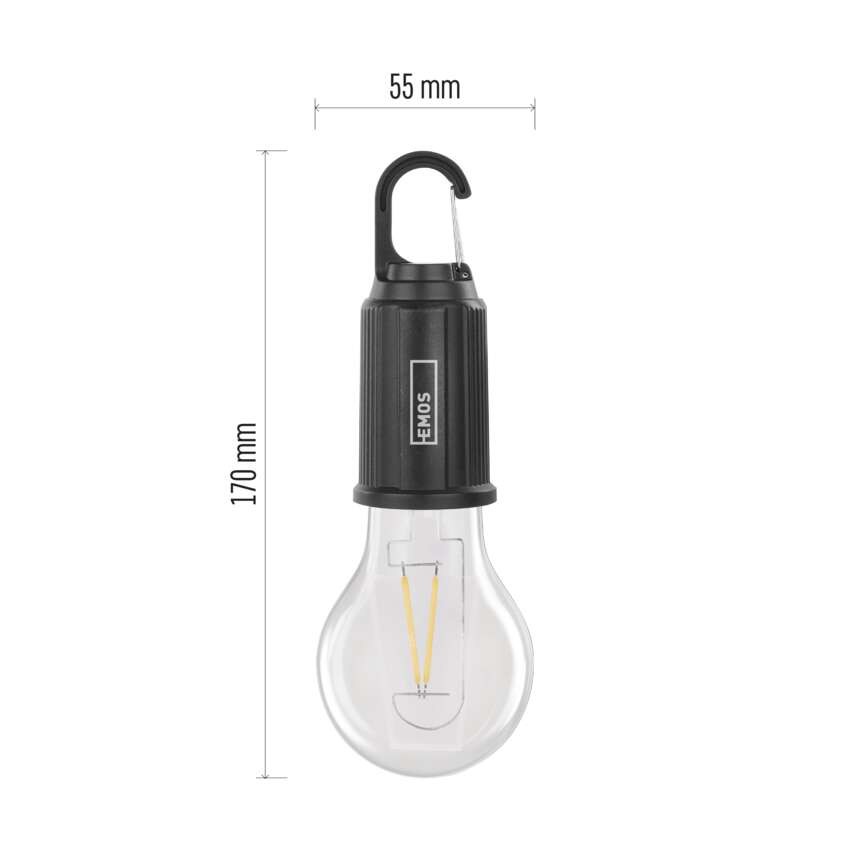 LED izzó USB tápegységgel 9db, box