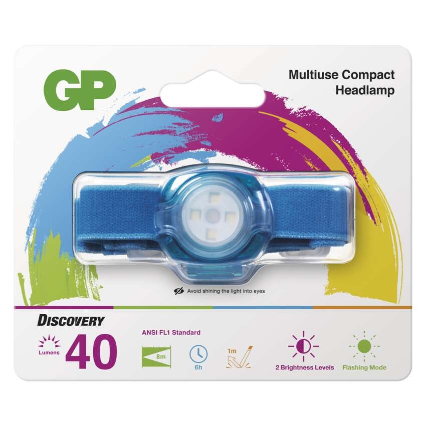 GP LED Fejlámpa CH31 kék