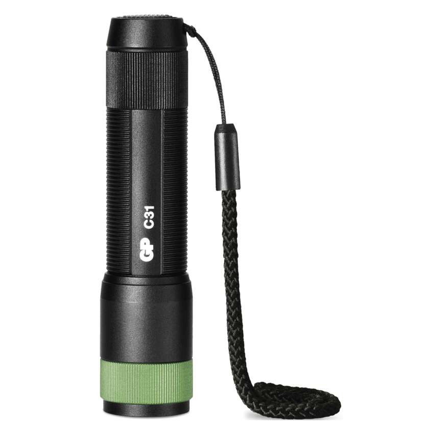 GP LED Zseblámpa C31 + 1× AA GP Ultra elem