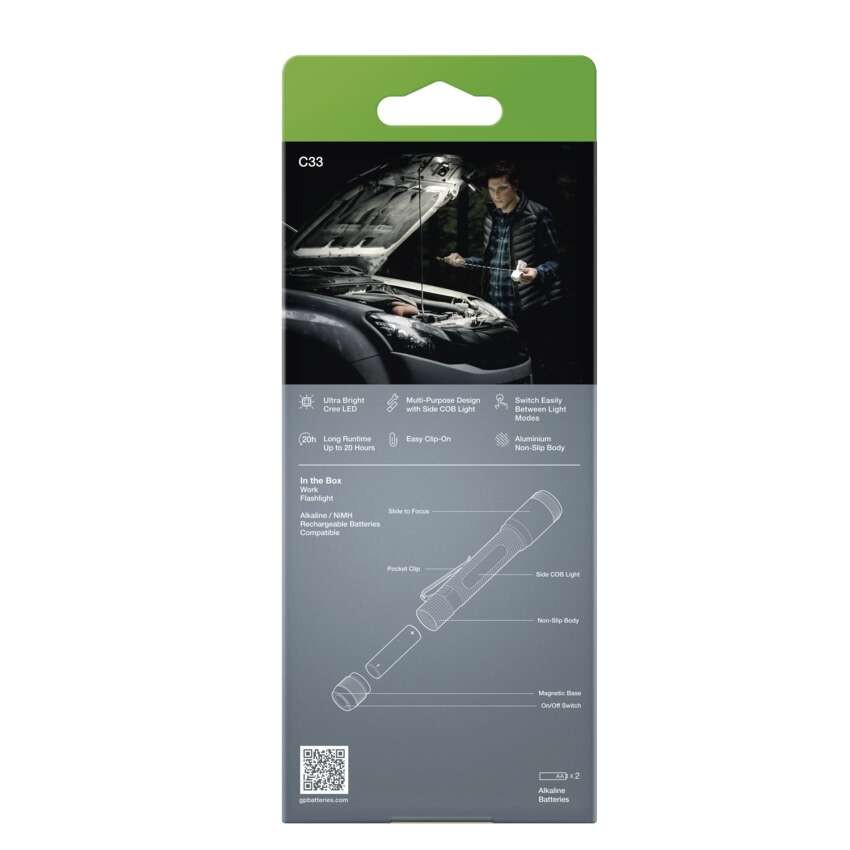 CREE LED pracovní svítilna GP Discovery C33, 180 lm