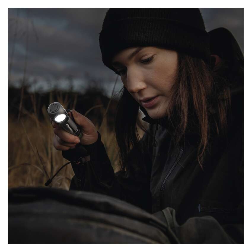 LED nabíjacia čelovka GP Discovery CHR35, 600 lm