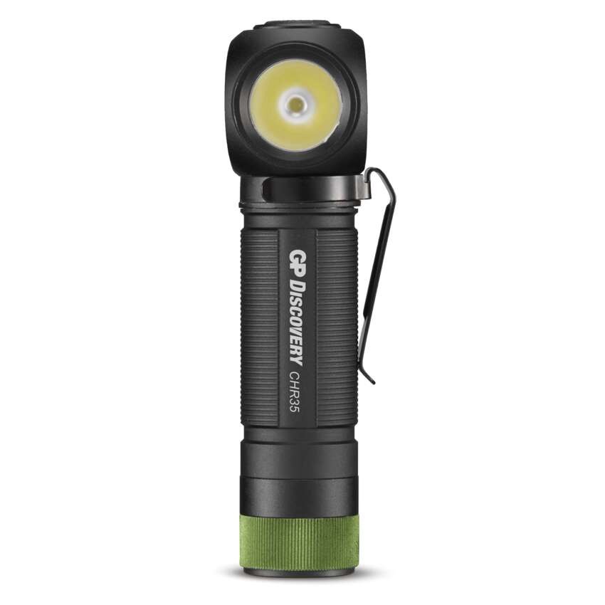 LED nabíjacia čelovka GP Discovery CHR35, 600 lm