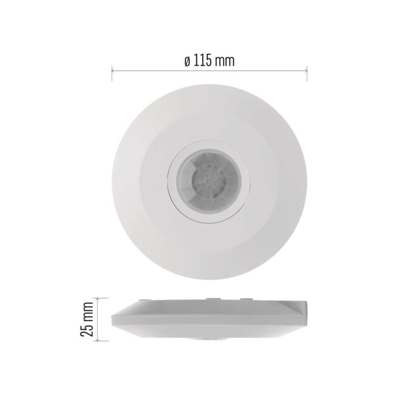 PIR senzor (pohybové čidlo) IP20 2000W, bílý