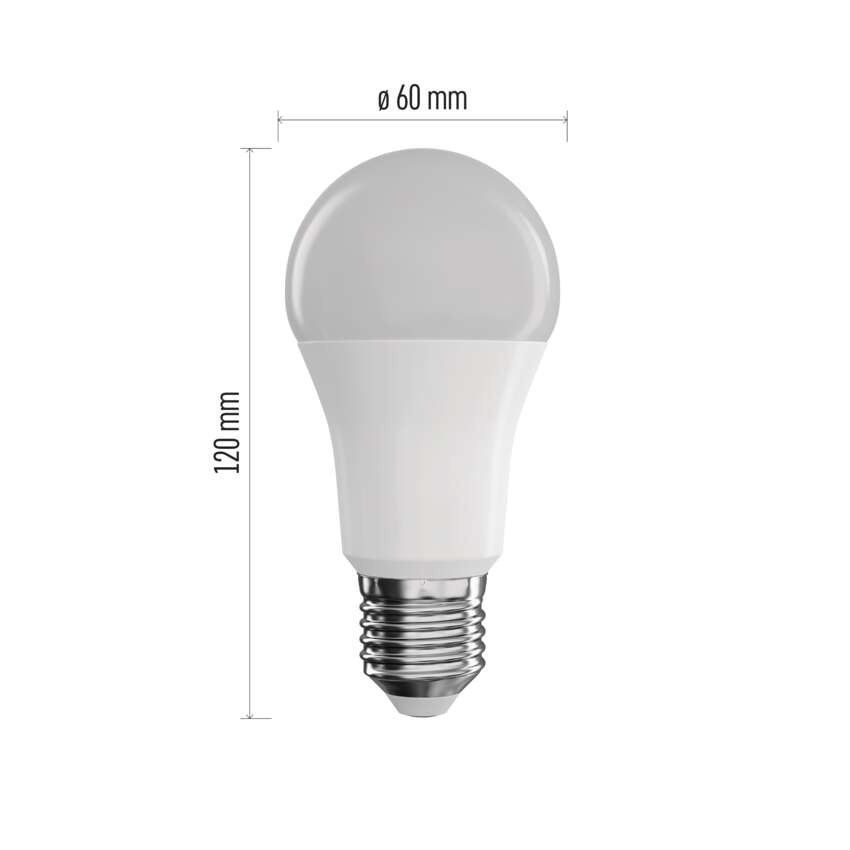 LED Lampe GoSmart A60 / E27 / 9 W (60 W) / 806 lm / RGB / dimmbar / WiFi