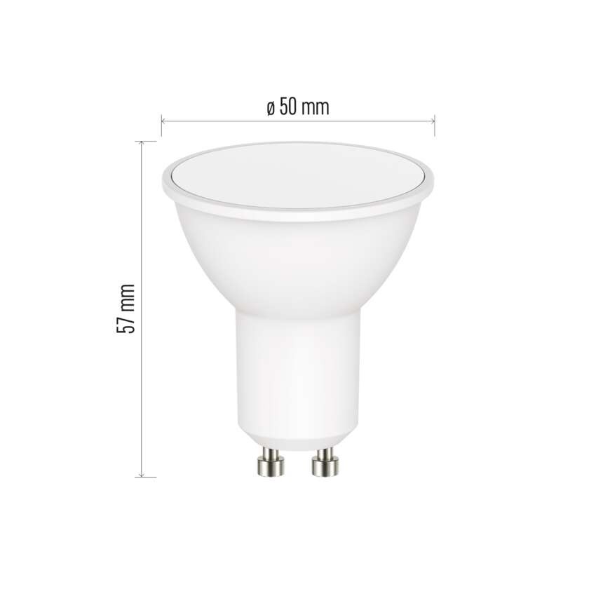 Set GoSmart: 3x LED Lampe GU10 / 4,8W / RGB / dimmbar / WiFi