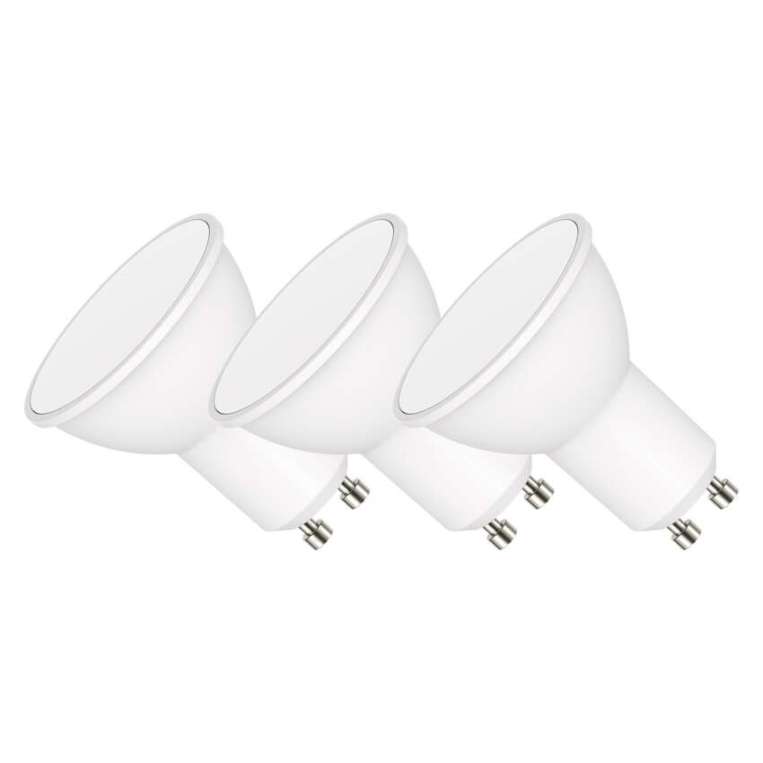 Set GoSmart: 3x LED Lampe GU10 / 4,8W / RGB / dimmbar / WiFi