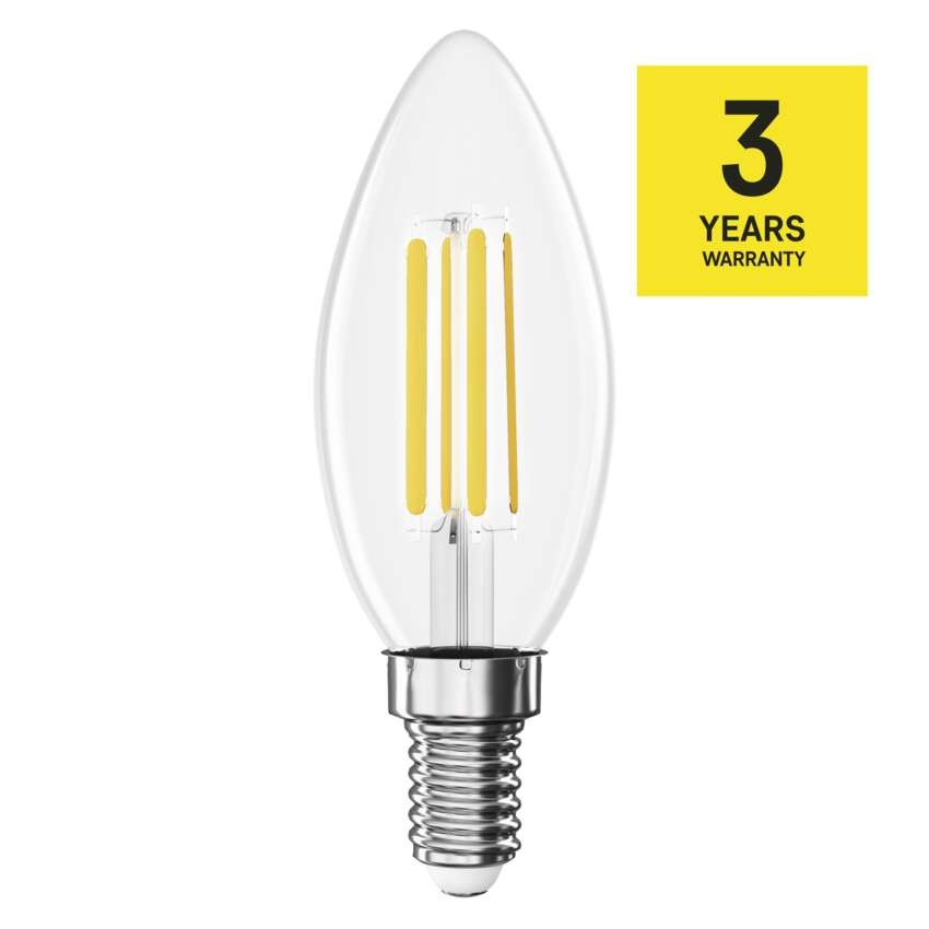 LED Lampe Filament Candle / E14 / 7 W (75 W) / 1055 lm / Neutralweiß