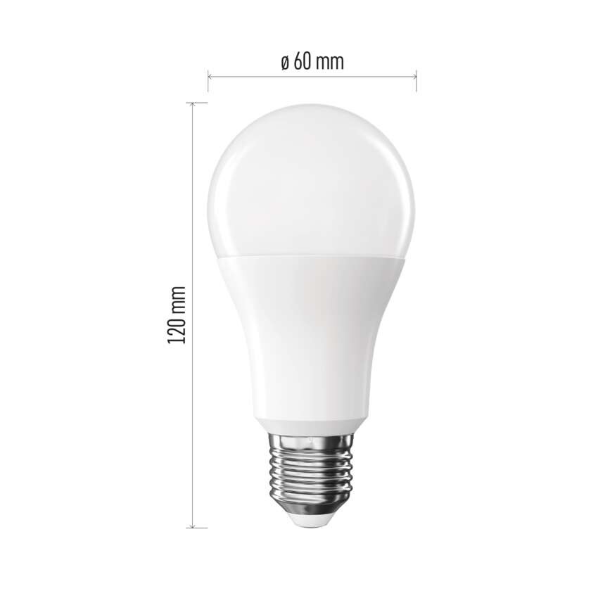 LED žarnica Classic A60 / E27 / 14 W (120 W) / 1901 lm / Toplo bel