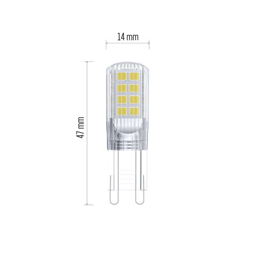 LED žárovka Classic JC / G9 / 2,5 W (32 W) / 350 lm / neutrální bílá