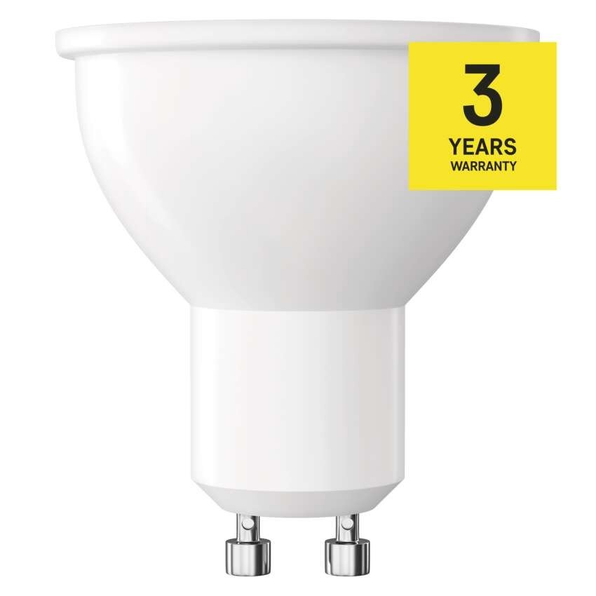 LED žárovka Classic MR16 / GU10 / 7 W (60 W) / 800 lm / teplá bílá / krokově  stmívatelná