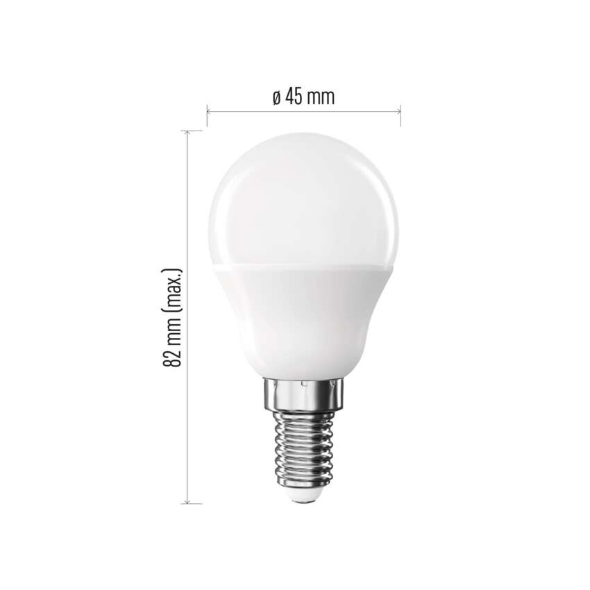 LED lemputė Basic Mini Globe / E14 / 5,5 W (40 W) / 470 lm / Neutrali balta