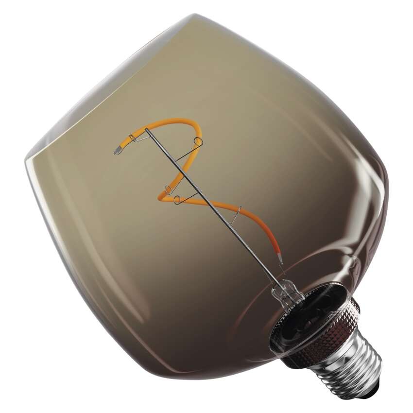 LED žárovka DECO S123 / E27 / 4 W (16 W) / 150 lm / flame