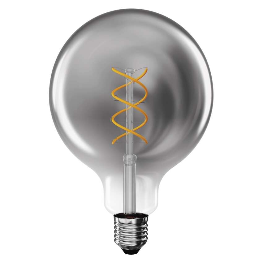LED Lampe DECO SMOKED G125 / E27 / 4,5 W (19 W) / 180 lm / flame