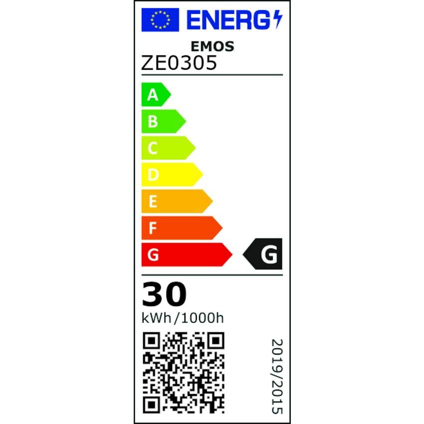 Halogenová žárovka JC 30W G9 teplá bílá