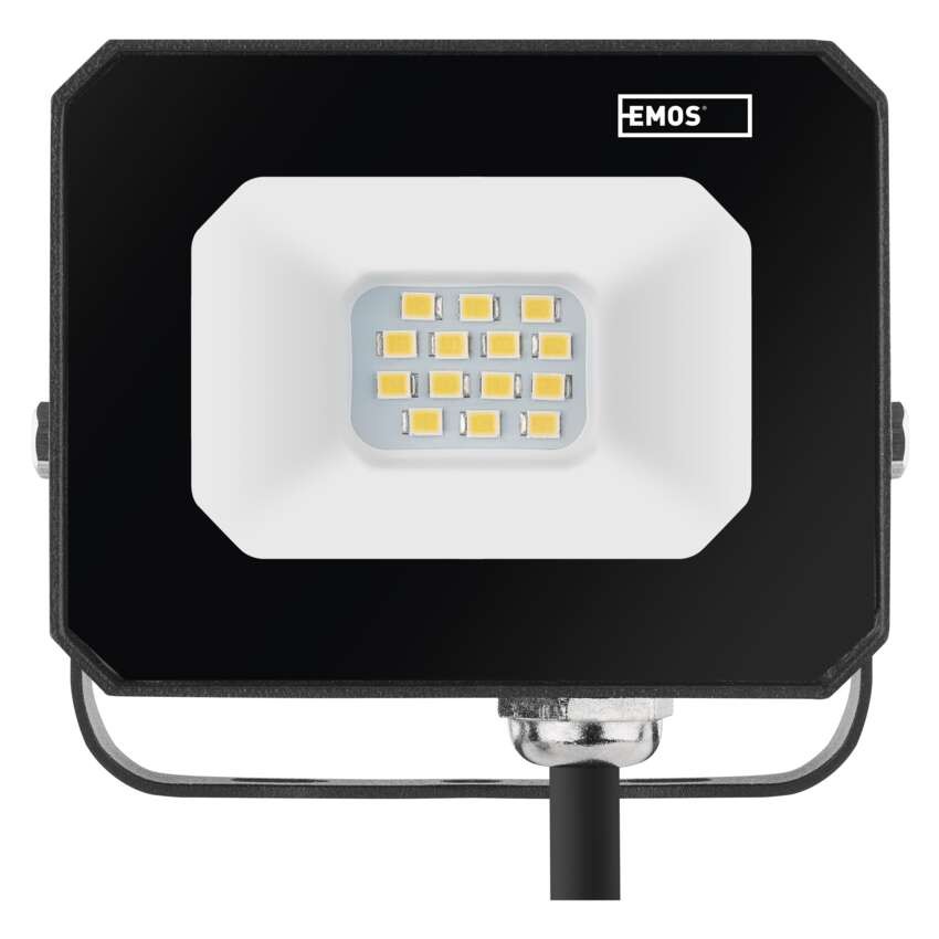 LED reflektor SIMPO 10 W, černý, neutrální bílá