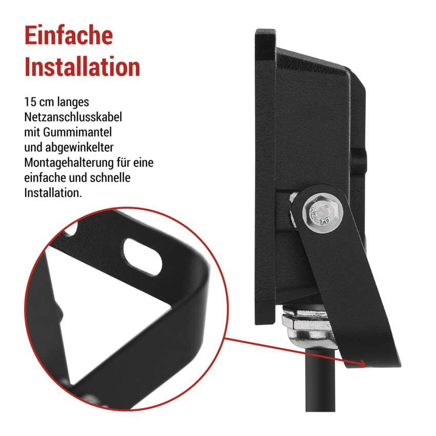 LED reflektor SIMPO 10 W neutralweiß