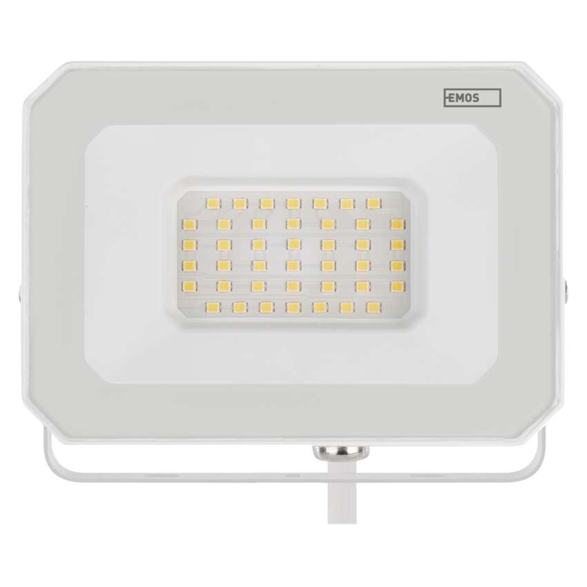 LED reflektor SIMPO 30W, bílý, IP65, 3000 lm, neutrální bílá