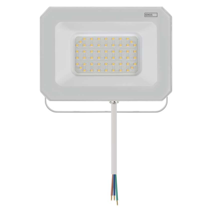 LED reflektor SIMPO 50W, bílý, IP65, 5000 lm, neutrální bílá