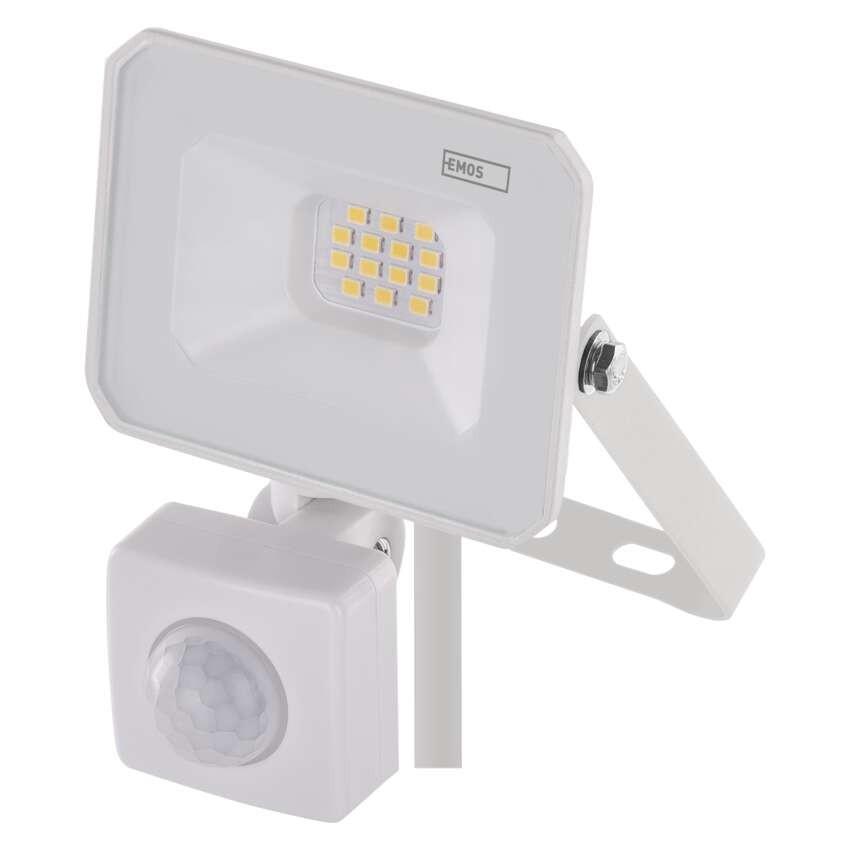 LED reflektor SIMPO, 10W, PIR, neutrální bílá