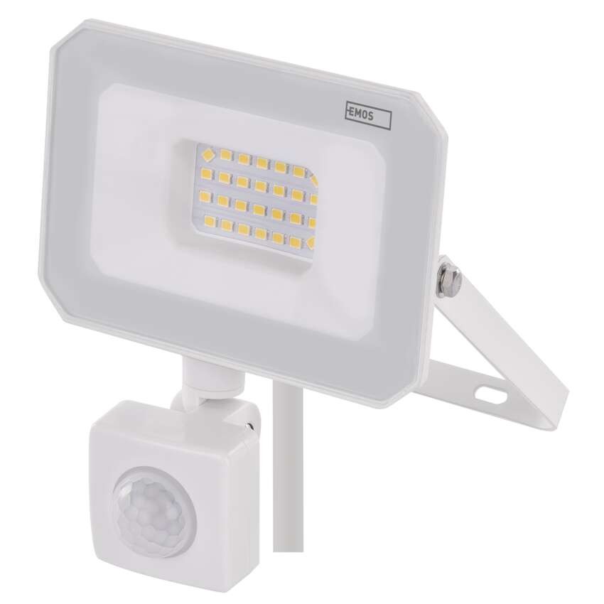 LED reflektor SIMPO, 20W, PIR, neutrální bílá