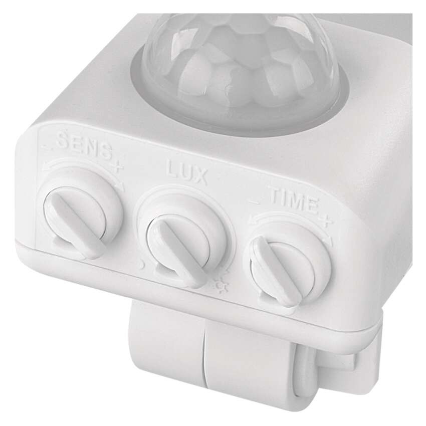 LED reflektor GLARO s pohybovým čidlem, 20 W, bílý, IP54, 2000 lm, neutrální bílá