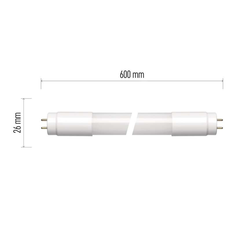 Żarówka LED liniowa T8 9,4 W 60 cm zimna biel, 25 szt.