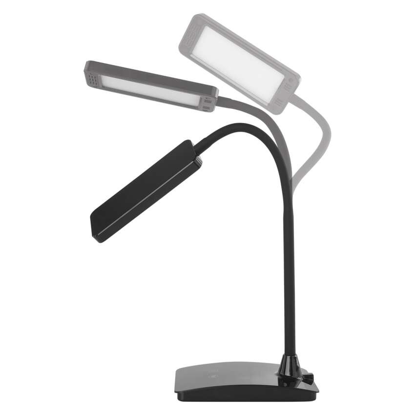 LED stolní lampa EDDY, černá