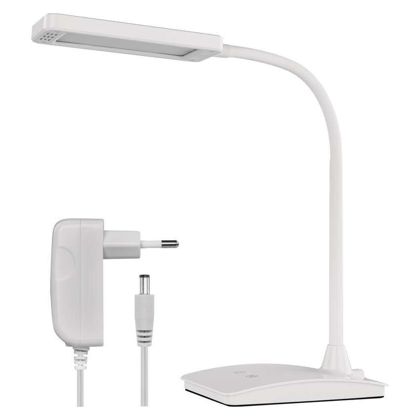 LED Schreibtischlampe EDDY, weiss